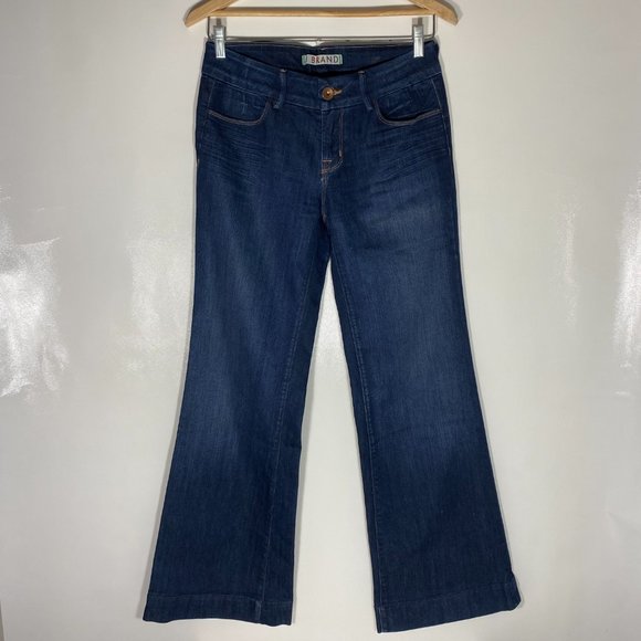 J Brand Womens Jeans Dark Wash Bootcut Blue Made in USA Sz 28 - Picture 2 of 14